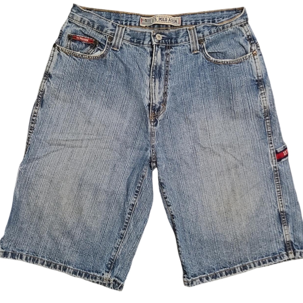 US POlLO ASSN classic men's jean shorts 33